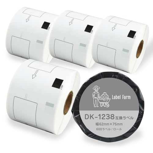 Amazon | 【ラベルファーム】DK-1238 ブラザー 互換食品表示用ラベル