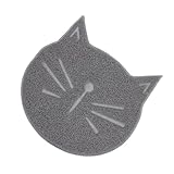 JOINPAYA Tappetino Lettiera per con Design e Resistente AI Graffi Cuscino Antiscivolo per Animali Domestici con Faccia Facile da e Protegge Pavimento da Sabbietta
