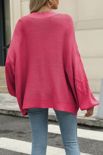 Cakulo Womens 2025 Oversized Chunky Cardigan Sweaters Fall Fashion Open Front Knit Long Sleeve Pockets Cardigans4