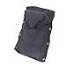 XMWEALTHY Newborn Baby Wrap Swaddle Blanket Knit Sleeping Bag Receiving Blankets Stroller Wrap for Baby(Black Grey) (0-6 Month)