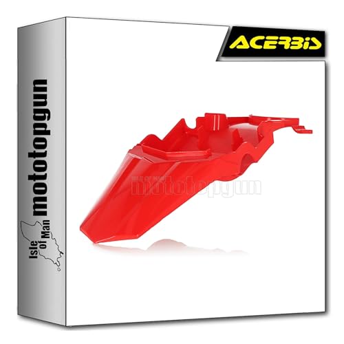 Garde-boue arrière Acerbis rouge pour vos sorties en Honda CRF 110F