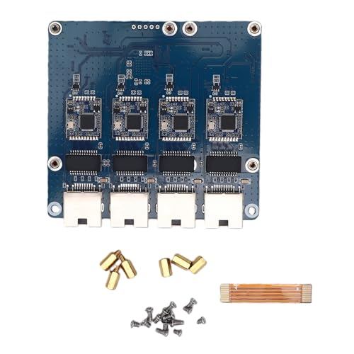 PCIe to 4 2.5G ETH Board, 10 100 1000 2500Mbps, Plug & Play, Quad Port, Multi Gigabit Network Card, PCI Express Ethernet Expansion Card miniatura 7