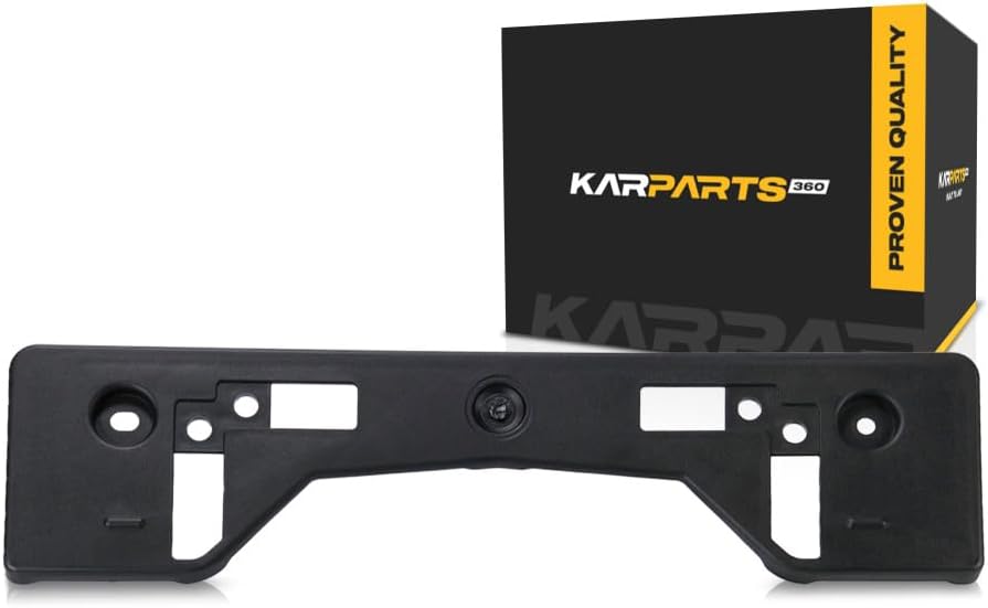 for Toyota RAV4 Prime 2021 2022 2023 License Plate Bracket | Front | Made of PP Plastic | Replacement for TO1068154 | 191275527856, 521140R120