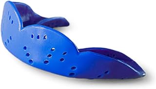 CENMEN Sport Mouth Guard EVA - Protector bucal para adultos, protector bucal para baloncesto, rugby, boxeo, karate, color azul