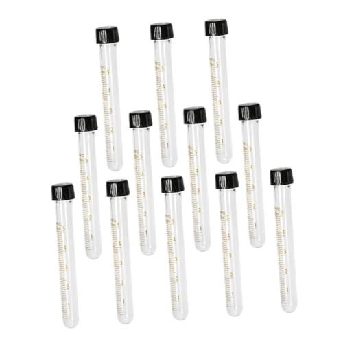 Tubes à essai en verre anti-fuite 5 ml Healeved pour sécuriser vos centrifugations