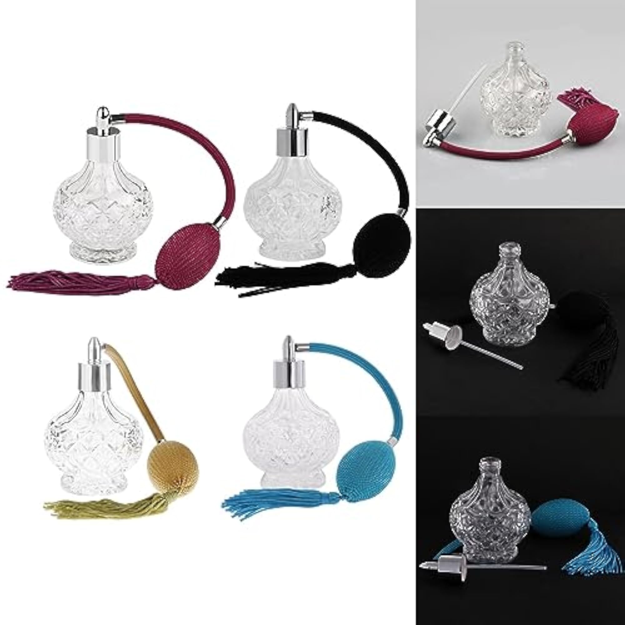 Vintage Style Perfume Spray Bottle 80Ml Fine Mist