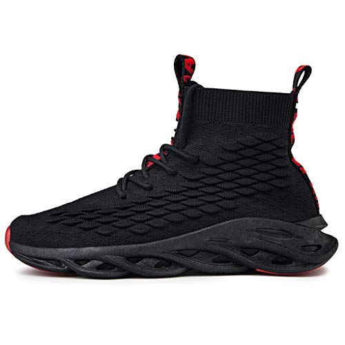 Image of God's pens Men's Sports Shoes Teens High-top Breathable Running Shoes Wear-Resistant Sneakers Basketball Sock Shoes