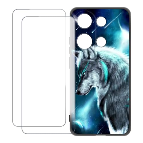 UOGNADGD Xiaomi Redmi Note 13 Pro 4G �Ƃ̌݊������� �J�X�^���J���t���P�[�X�{�����K���X�ی�t�B����2���t�� ? �Ռ��z�������h�~ (�T 3)