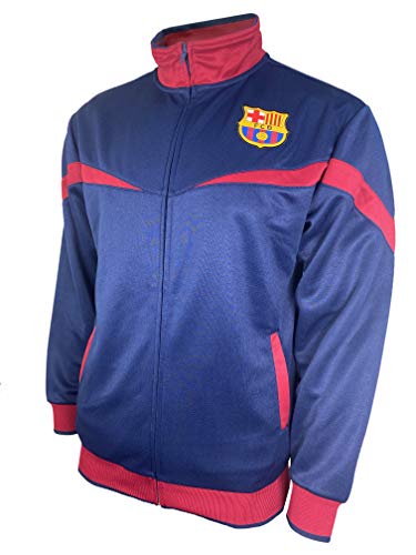 Icon Sports Youth FC Barcelona Officially Licensed Zipper Soccer Jacket Small 007