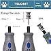 TSLOBIT Diamond Dog Nail Grinder Bits Attachment,1/8'' Pet Nail Grinder Wheel for Dremel Dog Nail Grinder, Diamond Rotory Bit for Dogs&Pets Nail Care（Large B）