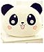YunNasi Peluche Panda Oso Panda de Peluche Suave Peluches de Animales para Niños (Style 1, 45 CM)