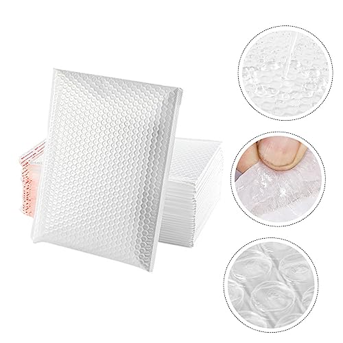 Ciieeo 50 Pçs Embalagem De Entrega De Saco De Bolhas Envelopes De Bolha Expressos À Prova De Rasgo S