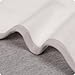 Premium Soft Cotton Snuggle Strap, a Zipadee-Zip Accessory Adjustable for Wearable Baby Swaddle Blankets, Belly Band for Baby Swaddle Sacks for Newborn Baby Boys Girls 0-6 Months, Fits-All White Grey