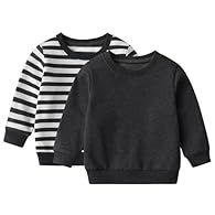 Soft Material: Baby boy clothes is made of high-quality cotton fabric, Which is super soft, Lightweight and Breathable, Friendly to baby's skin. Size: Baby boy clothes have 5 sizes,baby boy long sleeve is 9-12 months /12-18 months / 18-24 months/2-3 ...