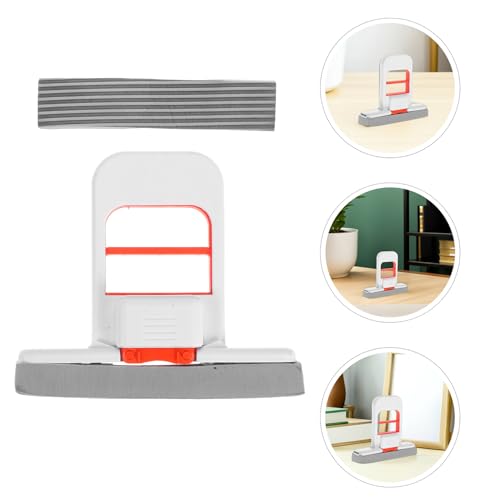 HEMOTON Mini Balai-serpillère Pliable avec Éponge Absorbante, 3 Balais de Bureau Portatifs 9 Têtes Éponge de Rechange, Outil Compact pour Nettoyage la Cuisine, Salle de Bain et Bureau – vue 7