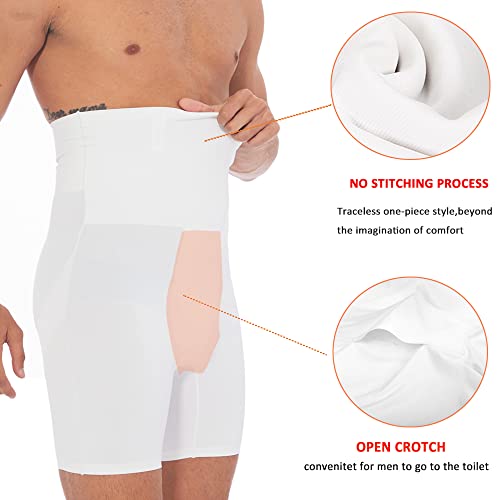 Men Tummy Control Shorts High Waist Slimming Compression Underwear Body Shaper Belly Girdle Boxer Briefs3
