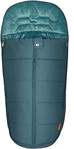 Image of Diono All Weather Stroller Footmuff, Universal Fit from Baby to Toddler with Cozy Super Soft Padding, Weatherproof, Water Resistant Lining, Teal