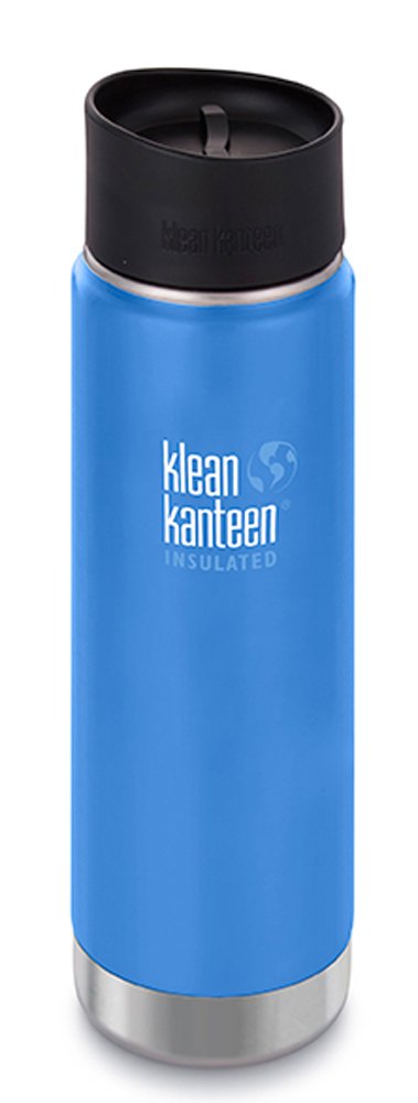 Adult Wide Vacuum Insulated with Cafe Cap 2.0 Water Bottle, Pacific Sky, L