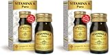 VITAMINA A Pura 30 g - pastiglie, Dr. Giorgini Integratori Alimentari (Confezione da 2)