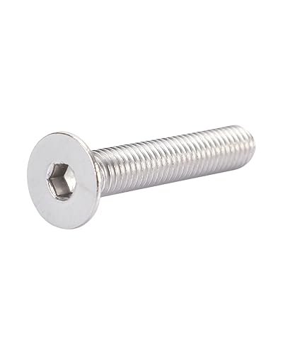 IMScrews Tornillos de máquina de cabeza Allen plana de acero inoxidable 304 de 14-20 x 1-12 pulgadas, paquete de 25 disponible en Yaxa Colombia
