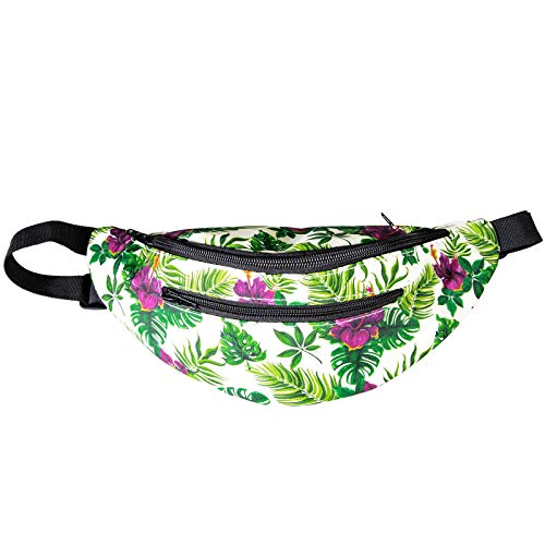 Preisvergleich Produktbild cosey Unisex Tropenpflanzen Gürtel-Tasche mit Print, normal