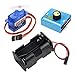 Wishiot Micro Servo Tester Kit,9g Servo Motor 360Â°+3CH Digital Servo Tester ESC Speed Controller Checker+AA Battery Holder Case