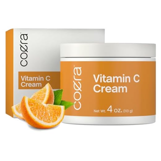 Vitamin C Cream | Brightening + Firming Formula | 4oz | Free of Parabens, SLS & Fragrances | Dark Spot Masker for Face, Skin & Eyes | by Coera