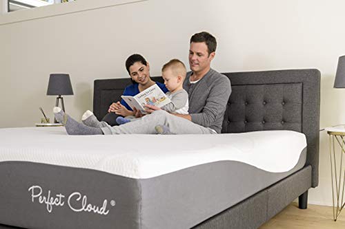 Perfect Cloud Made In The Usa Ultraplush Charcoal-Infused 10-Inch Memory Foam Mattress - Pressure Relieving - Bed-In-A-Box (Twin) #TOP7