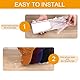 2 Stück Cap Halter, Acryl Cap Organizer für 14 Baseballmützen, No Installieren Cap Halterung Mit GummifüßEn, Kappenhalter Kappen Organizer für Haus, Schlafzimmer, Schrank, Kommode, Büro