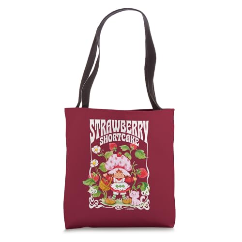 Strawberry Shortcake Garden Cute Vintage Retro Logo Tote Bag