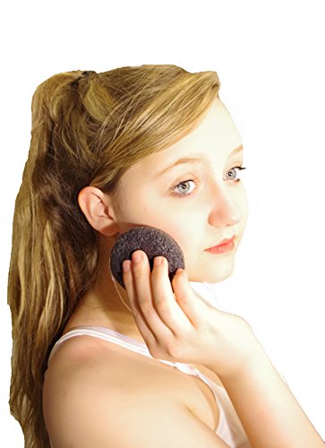 Dochsa Japonesa konjac Esponja, Gris Oscuro