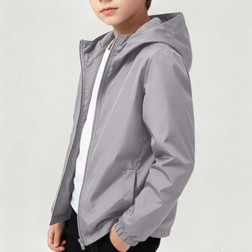 Veste softshell imperméable enfant lot de 2 coupe-vent zippé - 6