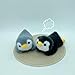 YUKOUQIAN Penguin Stuffed Animal Cute Plush Doll Toy 8 inch for Girls Boys Christmas(pa Penguin Grew)