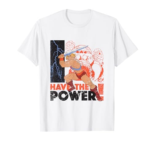 Masters of The Universe He-Man I Have The Power T-Shirt