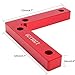 Evwoge Squares for Picture Frame Box Cabinets Drawers 90 Degree Positioning Right Angle Squares Corner Clamp for Woodworking Squares(2PCS) (4.7‘’）