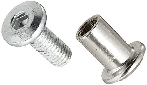 4 Viti A Metallo Testa Esagonale 12x40 Mm Vite Con Dadi Acciaio