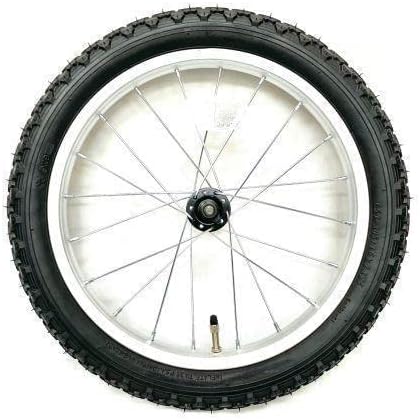 16インチ 幼児自転車用ホイル 前後セット シルバー タイヤ・フリー