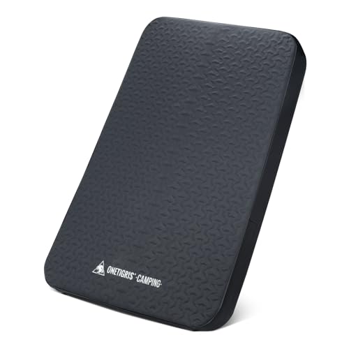 OneTigris DYNISLAND 4In Double Air Mattress, Self-Inflating Sleeping Pad Foam for Camping, Backpacking, Car Trips, Travels, Air Bed with Patch-up Kit, 79”x53“