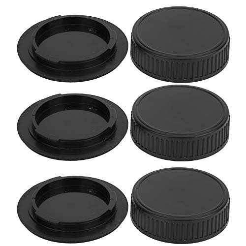 Entax K Rear,Praktica Pk Body,Pk Body,Pentax K Rear Lens 3Pcs Black Plastic Portable Lens Rear Cover Body Front Kit Fit for Pentax Pk Mount Camera -  Tbest, Tbestx0vn2cdgzb