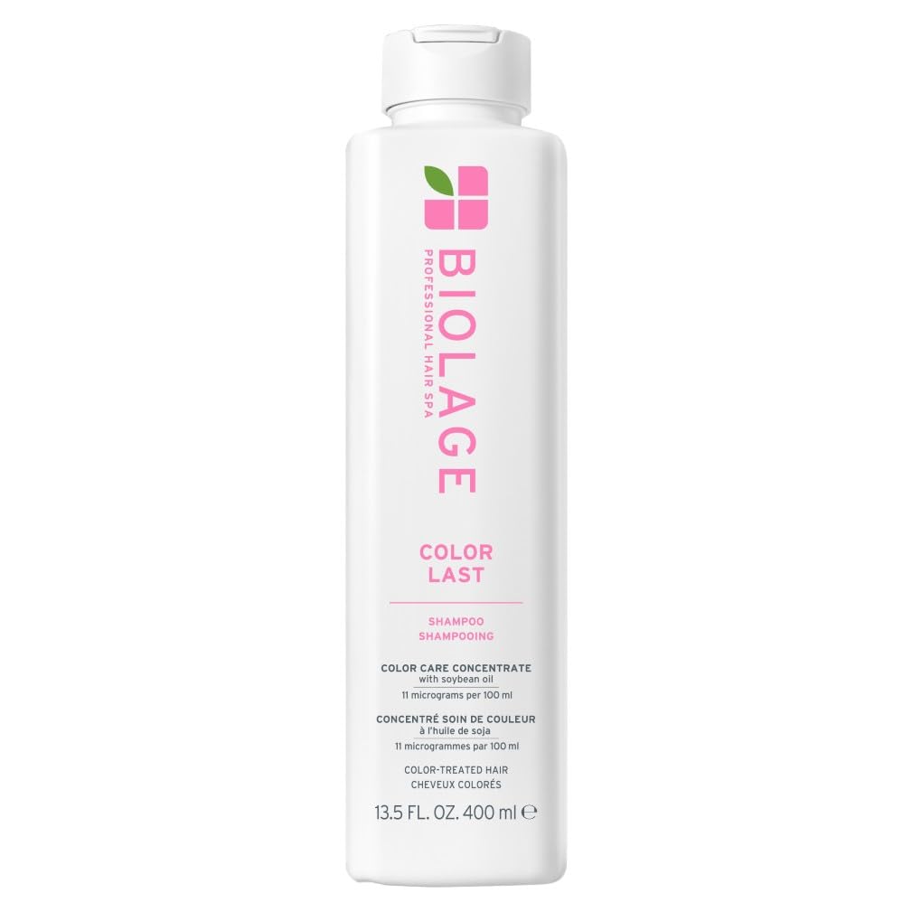 Biolage Color Last Shampoo, Helps Prevent Colour Fade, For Colour-Treated Hair, Enriched With Soybean Oil, 400ml