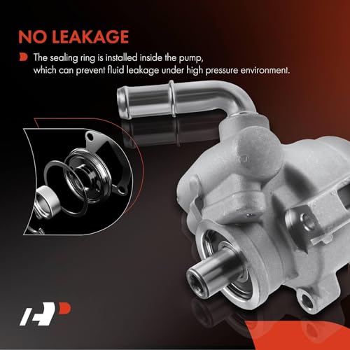 A-Premium Power Steering Pump Compatible with Jeep Wrangler 2003-2006, TJ 2003-2006, L4 2.0L Gas, Replace # 5085969AA by A-premium - Image 7