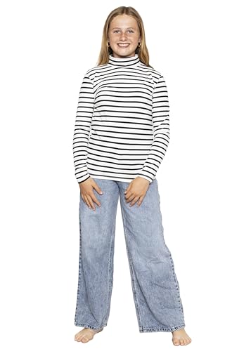 Image of STRETCH IS COMFORT Girl's Oh So Soft Long Sleeve Turtleneck | Youth Size 2-16