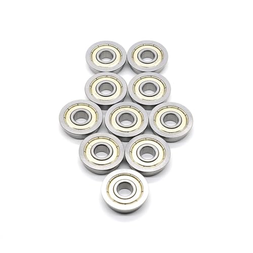 Roulement F623ZZ pour imprimante 3D, bague à bride 3x10x4 mm et poulie de guidage, pack de 10