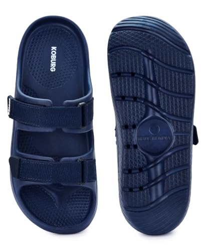 Image of KOBURG Nexa Pro Sandals for Men| Durable| Lightweight| Daily|Stylish l Comfortable|Antiskid|Easy to Clean Sandals| Extra Soft Slide|EVA Sole KS-264