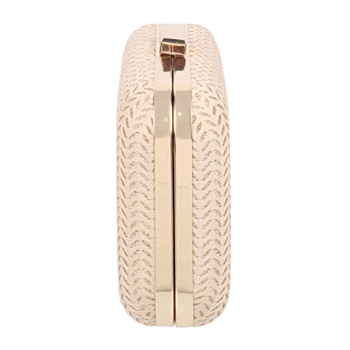 Image of Mochi Women Gold Framed Clutch Bag | Ladies Purse Wallet (38-8368)