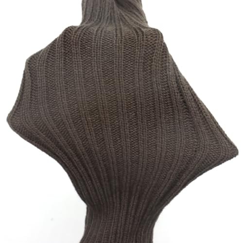 Image of FZBNSRKO Women Girls 80s Knit Leg Warmers Ribbed Long Leg Warmers for Party Sports Accessories
