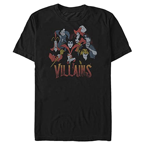 T-shirt Disney Villains vintage homme pour un look streetwear décontracté