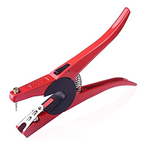 Livestock Ear Tag Plier, Ear Tag Animal Applicator Install Tool 90 Degrees for Livestock Gig Cows Sheep Goat Deer Dog Cover