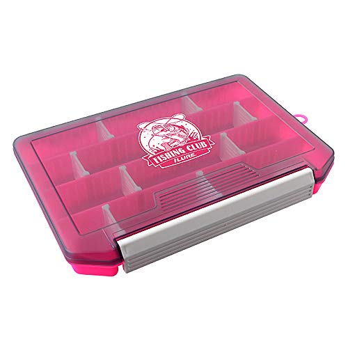 Estojo de isca, Andoer Bandejas de armazenamento de caixa de equipamento de pesca com divisores remo
