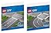 Produktbild Steinchenwelt Lego® City 2er Set: 60236 Gerade und T-Kreuzung + 60237 Kurve und Kreuzung